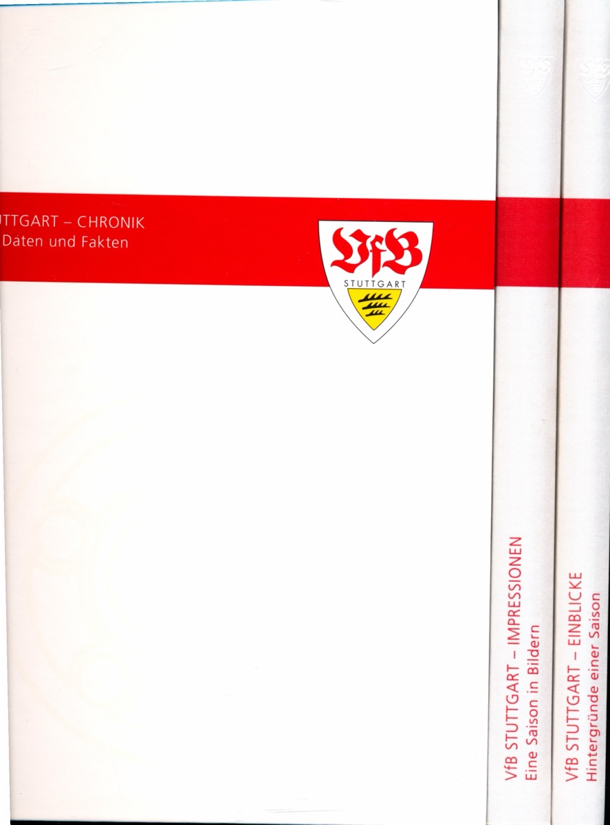 VfB Stuttgart (Hrg.)  VfB Stuttgart. 3 Bde. (= kompl. Edition). 