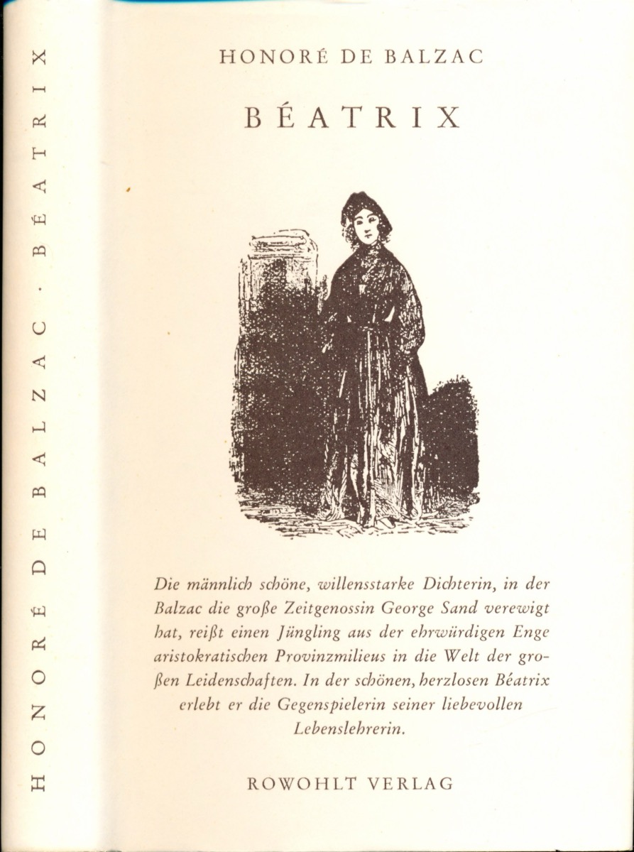 BALZAC, Honoré de  Béatrix. Dt. von Viktor von Koczian.  