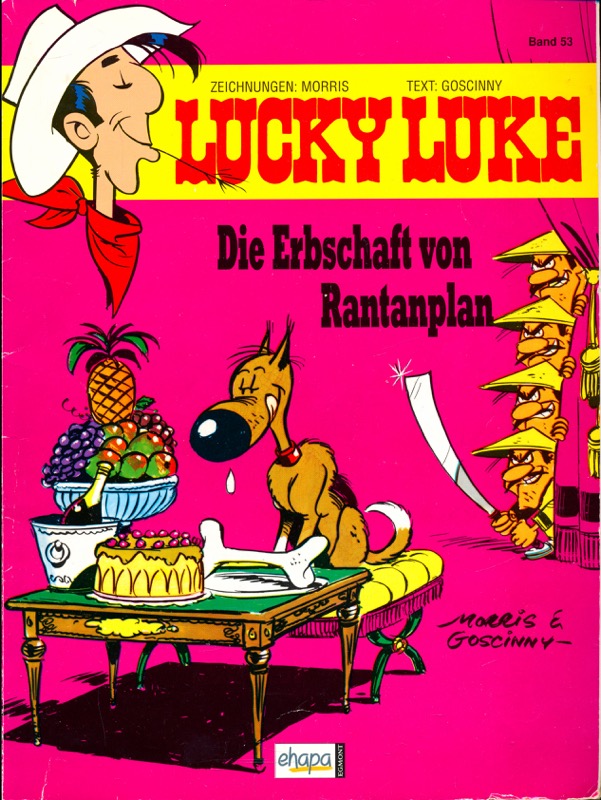 Morris / Goscinny  Lucky Luke Band 53: Die Erbschaft von Rantanplan. 