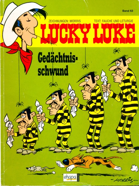 Morris / Fauche und Leturgie  Lucky Luke Band 63: Gedächtnisschwund. 