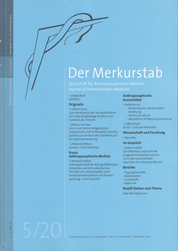 Kuck, Angelika:  Der Merkurstab - Zeitschrift für Anthroposophische Medizin. 