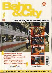Frei, Helmut:  Bahn und City. Bahnhofsguide Deutschland 1997/98. 103 Bahnhfe und 96 Stdte im Profil . 