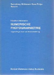 Ackermann, Friedrich E. [Hrsg.]:  Numerische Photogrammetrie. Gegenwrtiger Stand und Weiterentwicklung. 