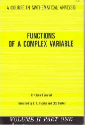 Goursat, Edouard:  Functions of a Complex Variable. 