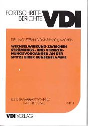 Donnerhack, Stefan:  Wechselwirkung zwischen Strmungs- und Verbrennungsvorgngen an der Spitze einer Bunsenflamme. 