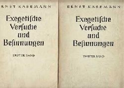 Recknagel, Steffi:  Exegetische Versuche und Bestimmungen. Erster und zweiter Band. 