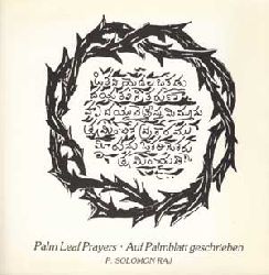 Raj, P. Solomon:  Auf Palmblatt geschrieben. 14 Holz- und Linolschnitte aus Indien. 