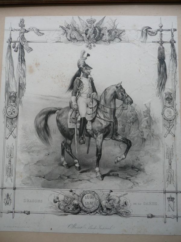 Dragons de la GardÃ© 1806-1814  Officier - GardÃ© ImperialÃ© 