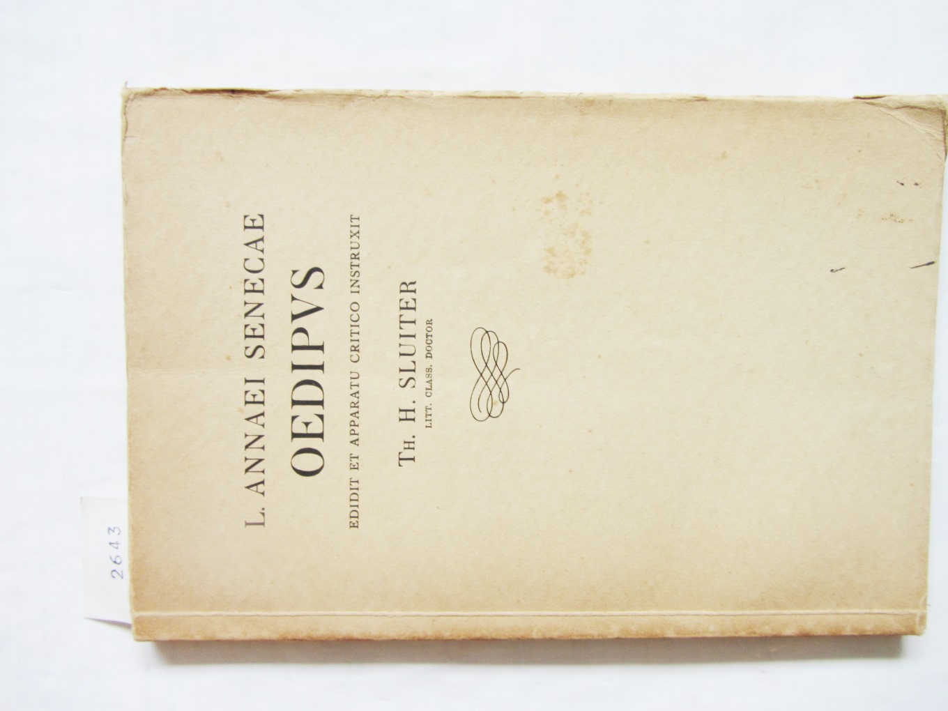 Seneca, L. Annaeus:  Oedipus. Edidit et apparatu critico instruxit Th.H. Sluiter. Bilder aus Polen in Vergangenheit und Gegenwart. Mit eOedipus. Edidit et apparatu critico instruxit Th.H. Sluiter. 