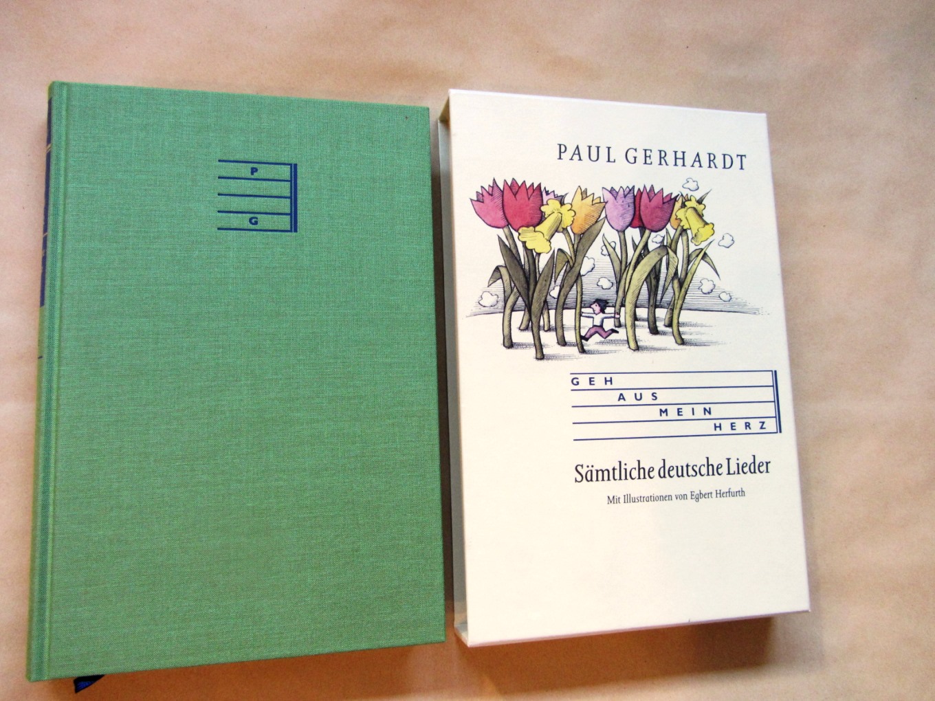 Gerhardt, Paul:  Geh aus mein Herz. Sämtliche deutsche Lieder. Hrsg. von Reinhard Mawick. 