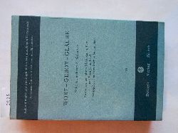 Stoebe, Hans Joachim (Hrsg.):  Wort - Gebot - Glaube. Walther Eichrodt zum 80. Geburtstag.  ("Abhandlungen zur Theologie des Alten und Neuen Testaments", 59) 