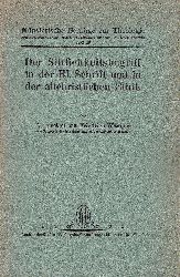 Wagner, Friedrich  Der Sittlichkeitsbegriff in der Hl. Schrift und in der altchristlichen Ethik 