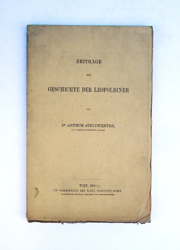 Steinwenter, Arthur  Beiträge zur Geschichte der Leopoldiner. 