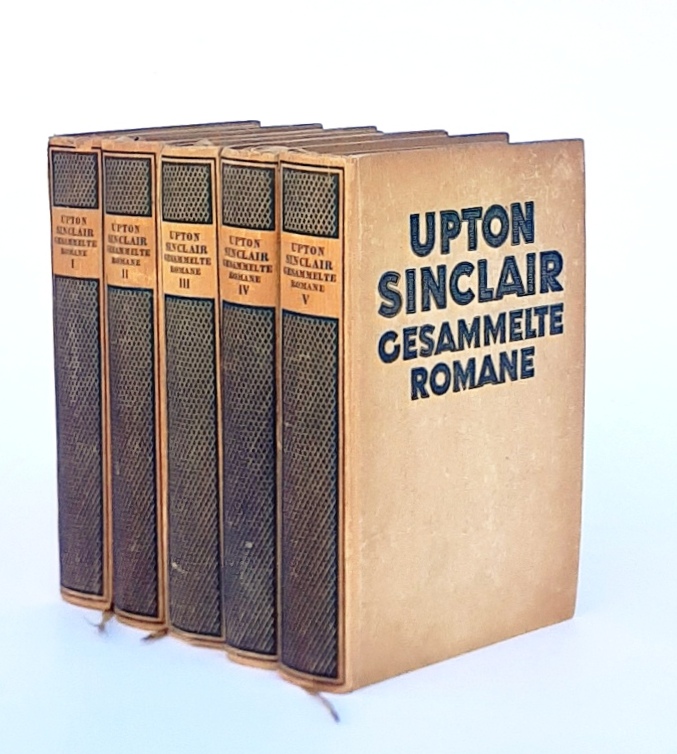 Sinclair, Upton  Gesammelte Romane. Komplett in 5 Bänden. 