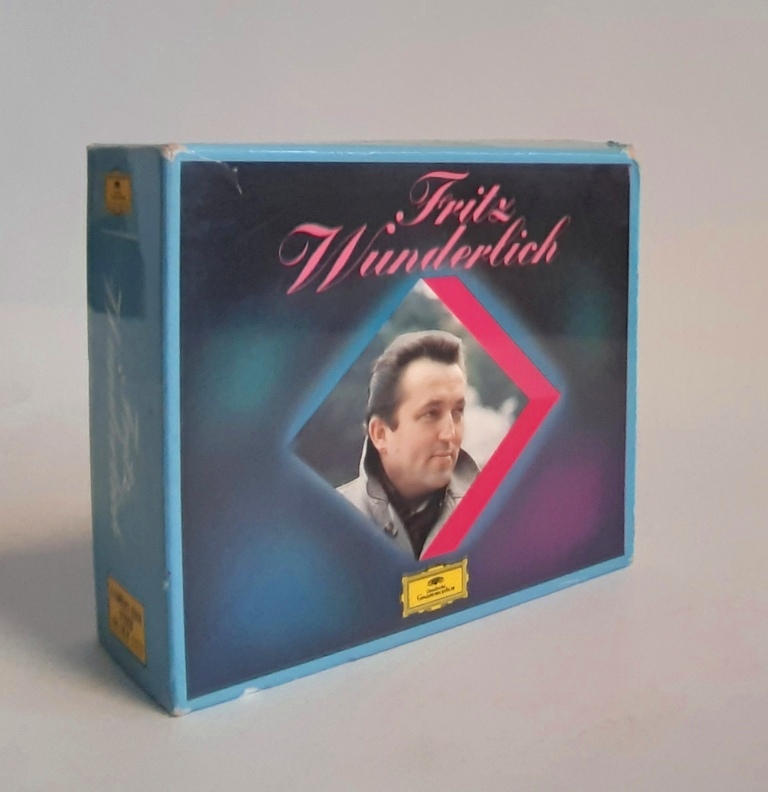 Wunderlich, Fritz  The Very Best of Fritz Wunderlich. 5 Audio CD Box. Komplett. Schubert, Schumann, Beethoven Lieder. Wiener Lieder und Italienische Volksweisen. 