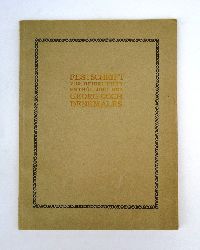 Wiener Postsparkasse -  Festschrift anlsslich der am 28. Mai 1913 stattfindenden feierlichen Enthllung des Georg Coch-Denkmales hrsg. vom Denkmalkomitee. 