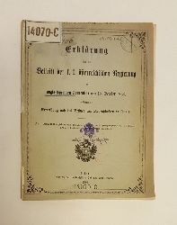   Erklrung ber den Beitritt der k. k. sterreichischen Regierung zur anglo-tunesischen Convention vom 10. October 1863, in Betreff der Erwerbung und des Besitzes von Liegenschaften in Tunis. 