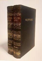 Nietzsche, Friedrich  Nietzsches Werke in 2 Bnden. Komplett. Hg. von Hg. Gerhard Stenzel. Dnndruckausgabe. 