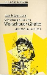 Warschauer Ghetto - Szajn Lewin, Eugenia  Aufzeichnungen aus dem Warschauer Ghetto. Juli 1942 bis April 1943. 