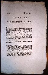 St. Plten - Roschmann, Anton Leopold von  Circulare Nro. 8551/474 vom 6.9.1816, "Mehrere in Bezug auf die Conscriptions-Revision bestehende Vorschriften" (betr. die Pflichten der Pfarrer, Seelsorger und Schullehrer, etc.) 