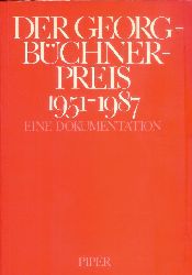 Georg-Bchner-Preis - Assmann, Michael (Hg.)  Der Georg-Bchner-Preis 1951-1987. Eine Dokumentation. 
