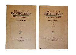 Habrich, Leonhard (1848 bis 1926)  Pdagogische Psychologie. 1. und 2. Band. 
