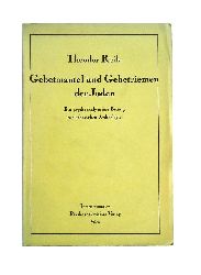 Reik, Theodor  Gebetmantel und Gebetriemen der Juden. Ein psychoanalytischer Beitrag zur hebrischen Archologie. 