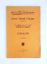Paal, Hermann  Johann Heinrich Cohausen 1665-1750. Leben und Schriften eines bedeutenden Arztes aus der Bltezeit des Hochstiftes Mnster mit kulturhistorischen Betrachtungen. 