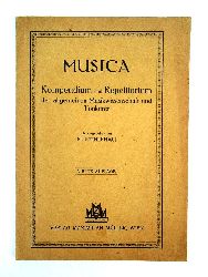 Mhlenau, M.  Musica. Kompendium und Repetitorium der allgemeinen Musikwissenschaft und Tonkunst. 4. Auflage. 