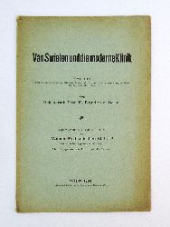 Leyden, E.  Van Swieten und die moderne Klinik. Vortarg gehalten am 24. September 1894 in der ersten allgemeinen Sitzung der Naturforscher-Versammlung. 