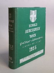Adressbuch Wien 1955 (frher Lehmann)  Adressbuch von Wien 1955. Band II: Behrden, Industrie, Handel, Gewerbe. 