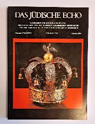 Jdische Akademiker sterreichs und Vereinigung jdischer Hochschler in sterreich (Hg.)  Das Jdische Echo. Zeitschrift fr Kultur und Politik ( Vol. XXXV, Oktober 1986. 