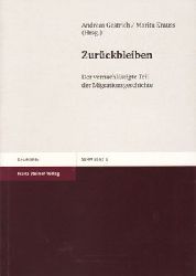 Gestrich, Andreas / Krauss, Marita  Zurckbleiben - Der vernachlssigte Teil der Migrationsgeschichte 