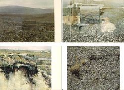 LOUIS - Louis G. N. Busman  4 Kunst - Postkarten : Ende / Steinlandschaft mit Einsatz / Sylt I / Bachbett 