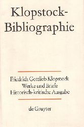 Gronemeyer, Horst u. a. / Klopstock  Friedrich Gottlieb Klopstock: Werke und Briefe. Historisch - kritische Ausgabe. Abteilung Addenda: I 