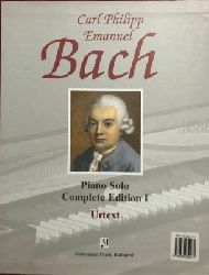 Spanyi, Miklos (Hrsg.) / Carl Philipp Emanuel Bach  Carl Philipp Emanuel Bach - Smtliche Klavierwerke - Urtext - Complete Piano Works (4 Bcher im Schuber) 