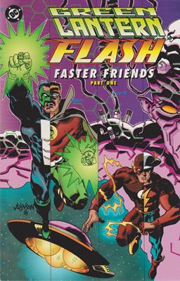 Marz, Ron  Green Lantern Flash Faster Friends Part One # 1 and Two # 2 
