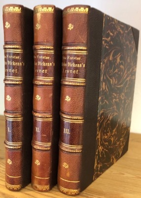 Forster, John  Charles Dickens's Levnet Vol I-III 