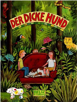 Scheffler, Axel / Martin Auer  Der dicke Hund - Bilder, Geschichten, Gedichte, Rätsel, Märchen, Berichte, Erzählungen, Comics, Zaubergeschichten 