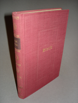 Kleist, Heinrich von:  Kleists Leben und Schaffen, Dramen. Kleists Werke in drei Bänden (nur) Bd. 1. 