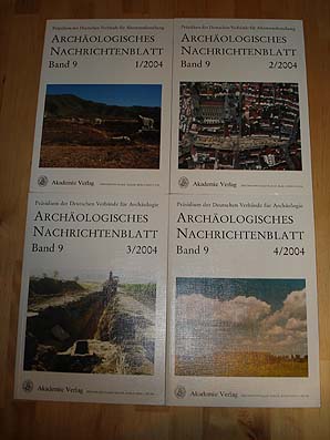   Archäologisches Nachrichtenblatt Bd. 9 (in 4 Heften). 
