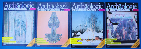   Archäologie in Deutschland 3. Jahrgang 1987 in 4 Heften. 