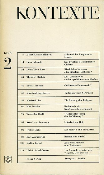 Schultz, Hans Jürgen (Hrsg.):  Kontexte 2. 