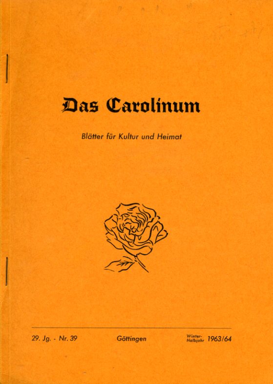 Forstreuter, Kurt:  Henriette Sontag und Neustrelitz. Sonderdruck aus Carolinum. Blätter für Kultur und Heimat Nr. 39. 1963. 