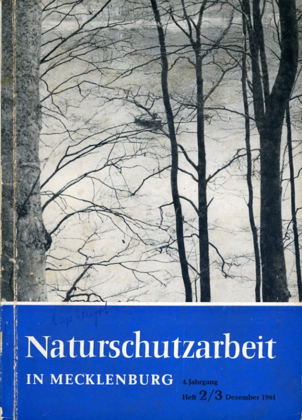   Naturschutzarbeit in Mecklenburg. Heft 2/3. 