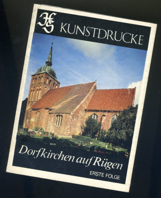 Ende, Horst:  Dorfkirchen auf Rügen. 1. Folge. Kunstdrucke. 