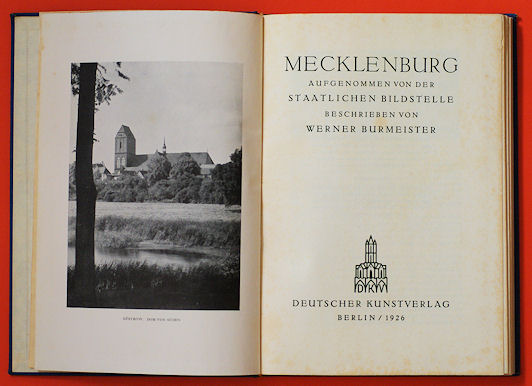 Burmeister, Werner:  Mecklenburg. Aufgenommen von der Staatlichen Bildstelle. 