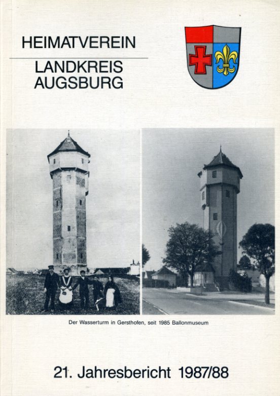   Heimatverein für den Landkreis Augsburg. 21. Jahresbericht 1987/88. 