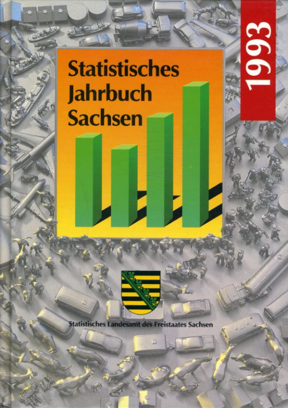   Statistisches Jahrbuch Sachsen 1993. 2. Jahrgang. 