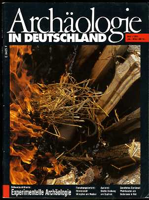   Archäologie in Deutschland (nur) Heft 1. 1993. 